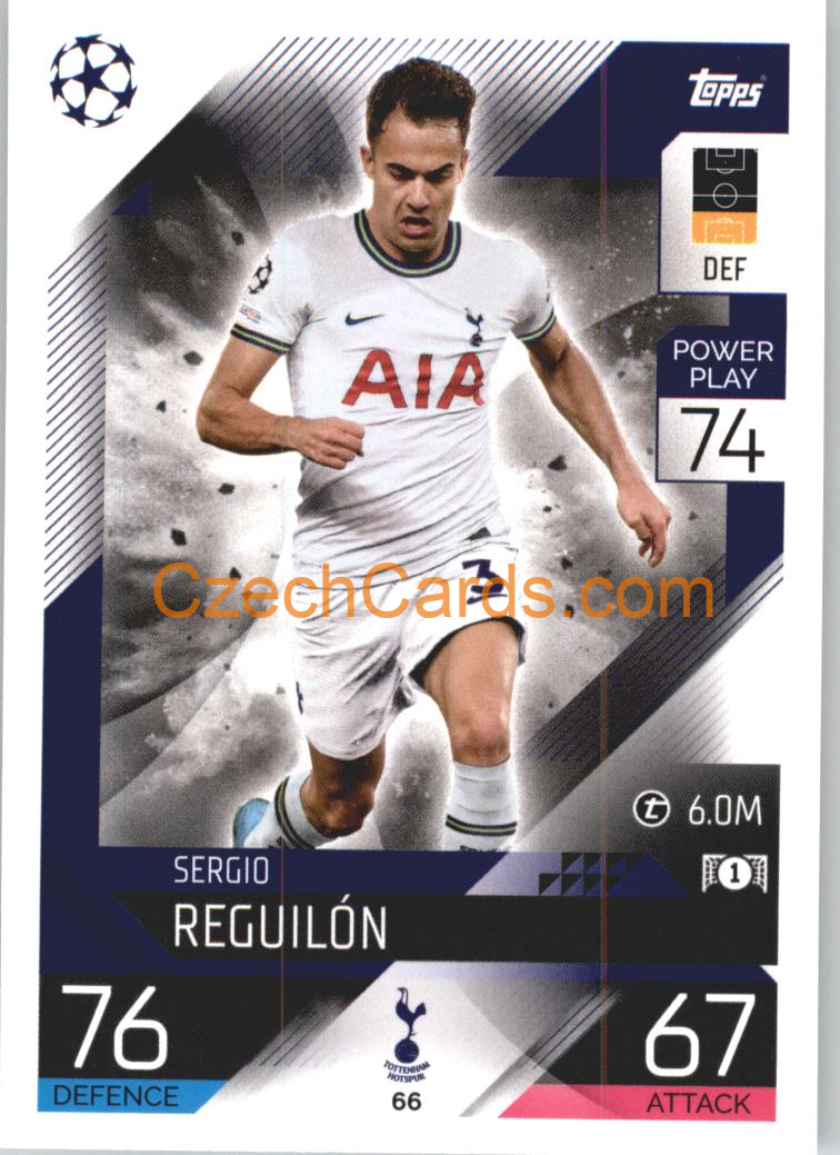 Sergio Reguilon Topps Match Attax 2022/23 #66