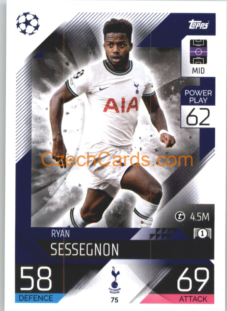 Ryan Sessegnon Topps Match Attax 2022/23 #75