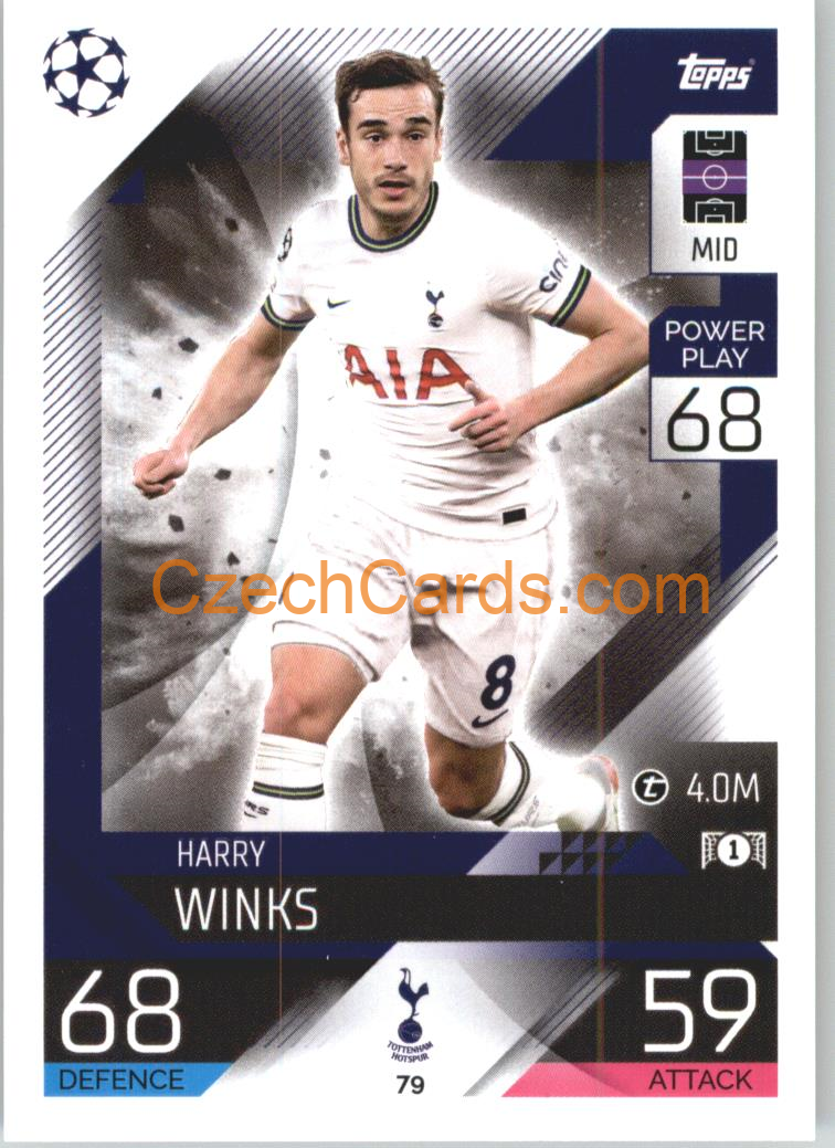 Harry Winks Topps Match Attax 2022/23 #79