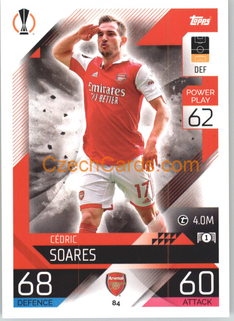 Cedric Soares Topps Match Attax 2022/23 #84