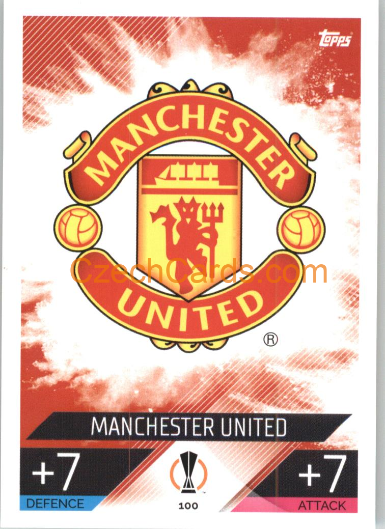 Manchester United Team badge Topps Match Attax 2022/23 #100