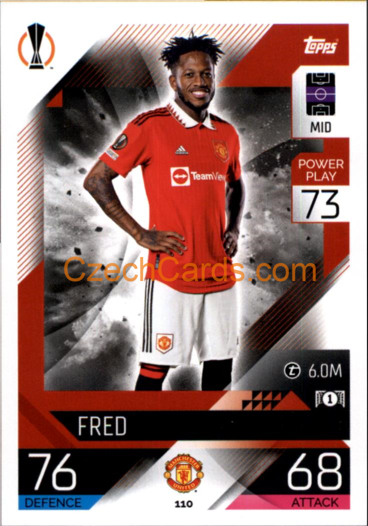 Fred Topps Match Attax 2022/23 #110