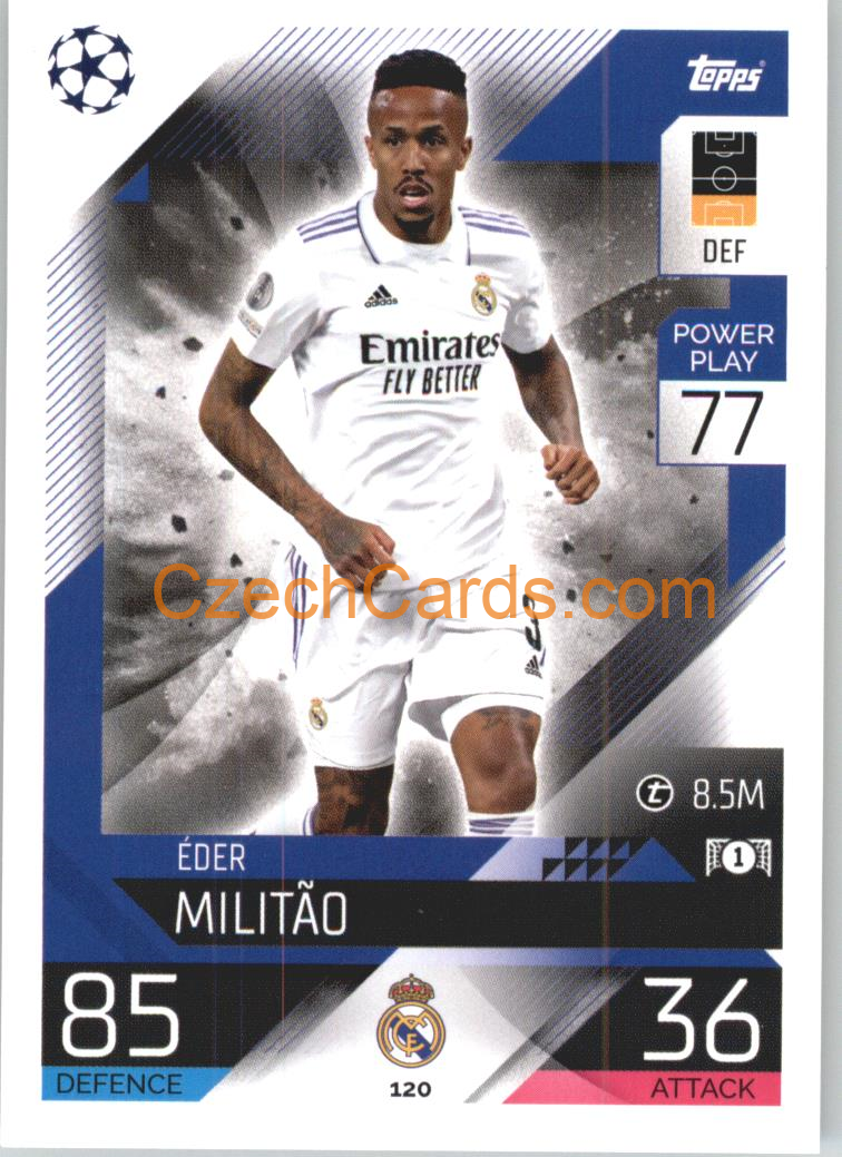 Éder Militão Topps Match Attax 2022/23 #120