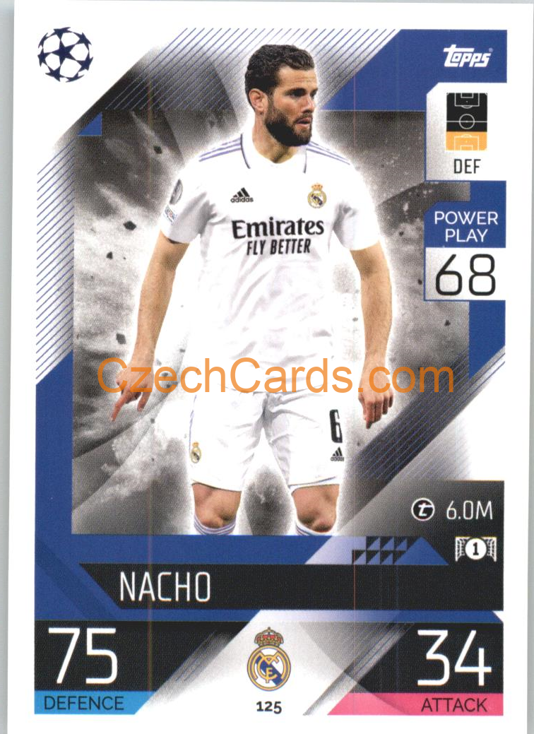 Nacho Topps Match Attax 2022/23 #125