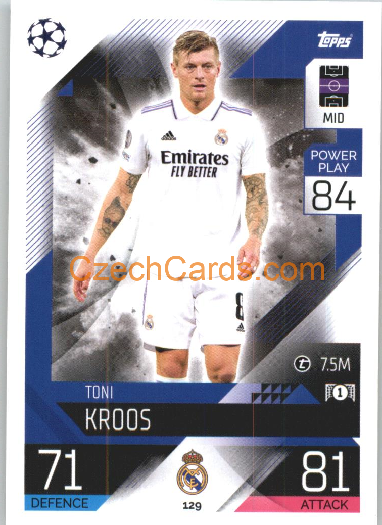 Toni Kroos Topps Match Attax 2022/23 #129