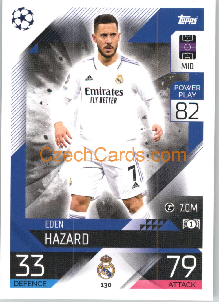 Eden Hazard Topps Match Attax 2022/23 #130