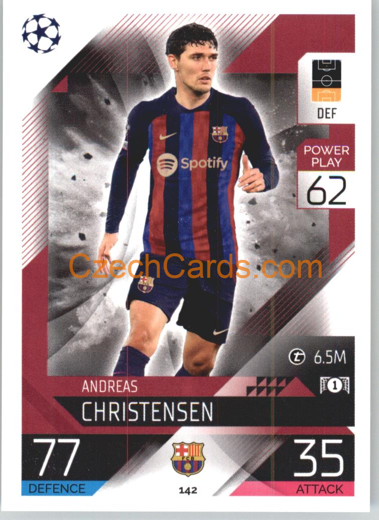 Andreas Christensen Topps Match Attax 2022/23 #142