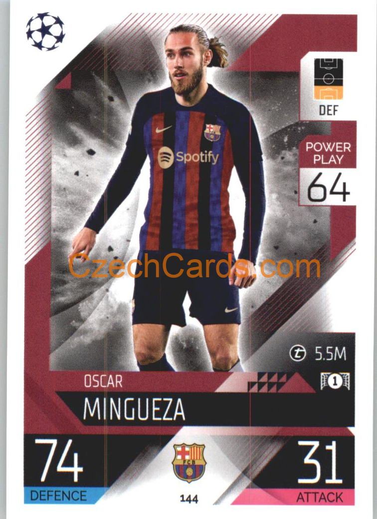 Óscar Mingueza Topps Match Attax 2022/23 #144