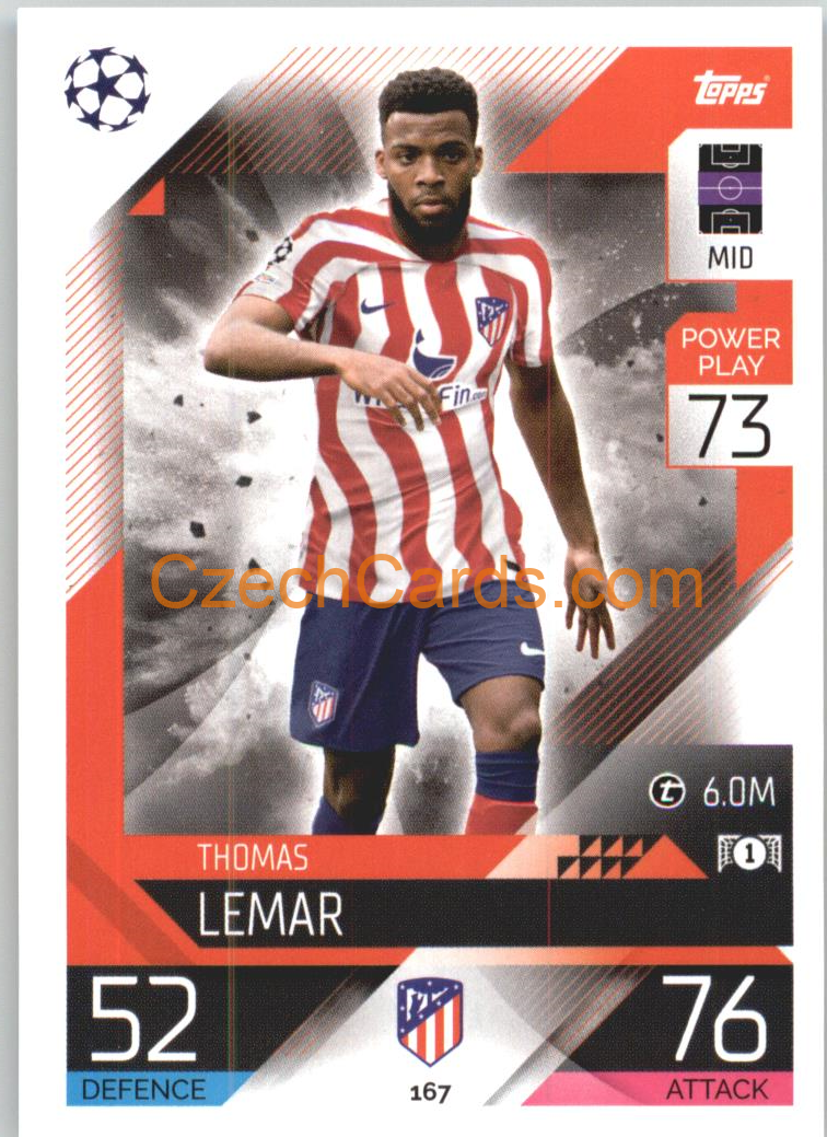 Thomas Lemar Topps Match Attax 2022/23 #167