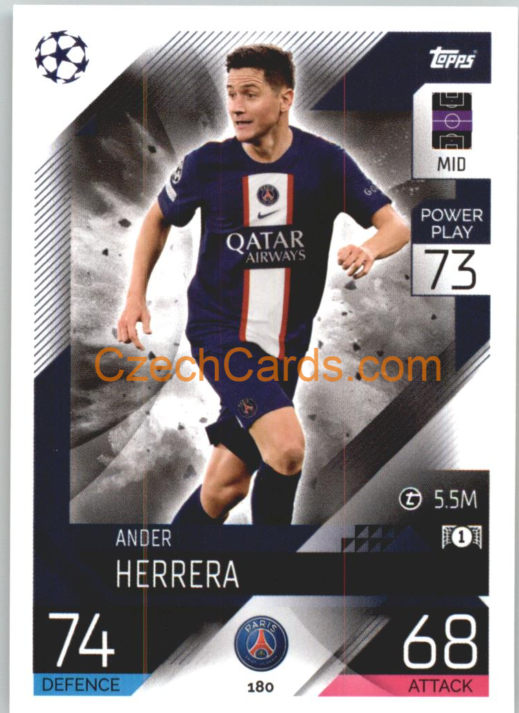 Ander Herrera Topps Match Attax 2022/23 #180