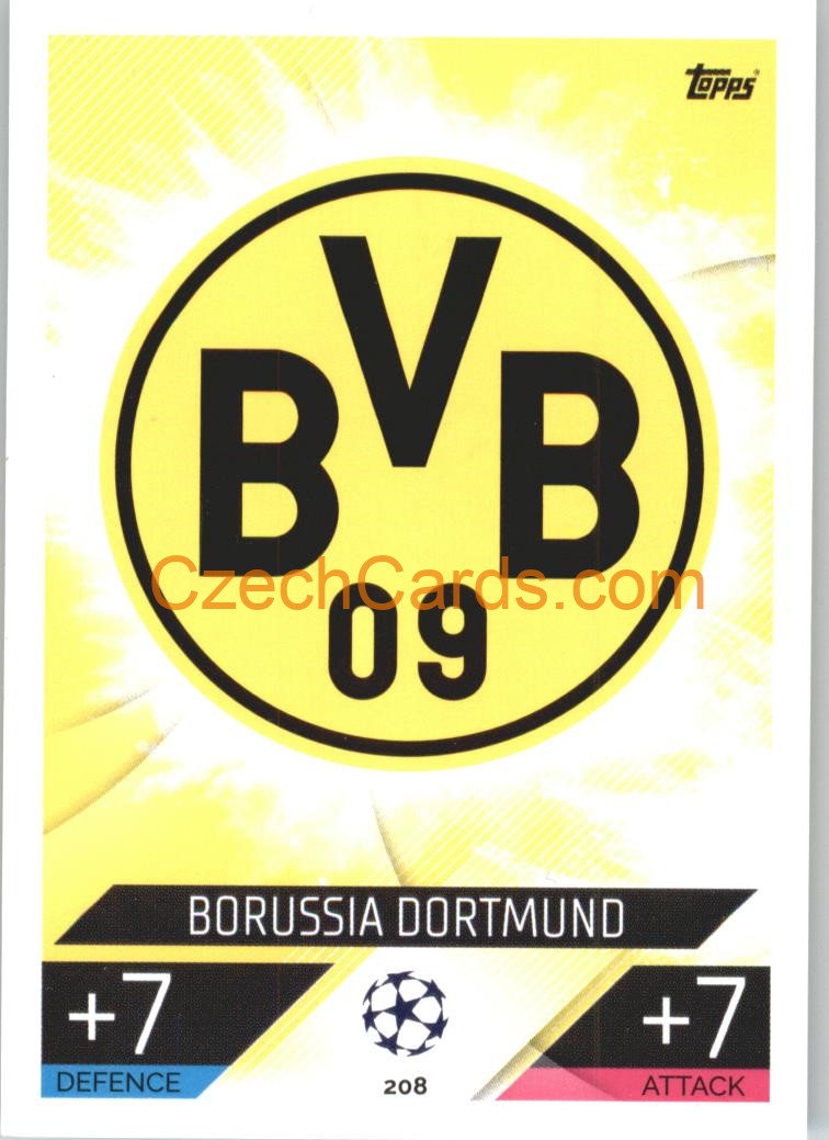 Borussia Dortmund Team Badge Topps Match Attax 2022/23 #208