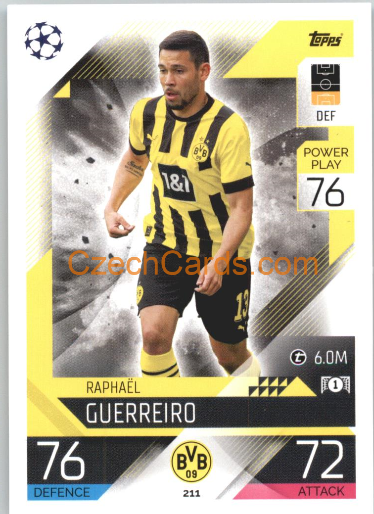 Raphaël Guerreiro Topps Match Attax 2022/23 #211