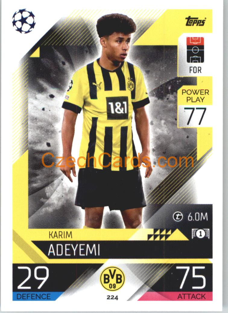 Karim Adeyemi Topps Match Attax 2022/23 #224