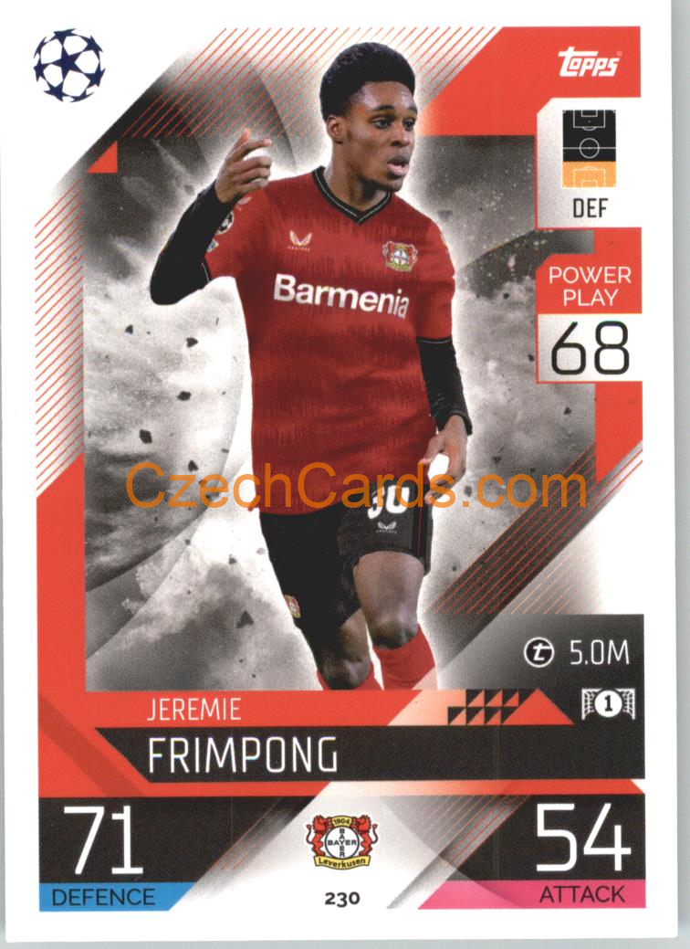 Jeremie Frimpong Topps Match Attax 2022/23 #230