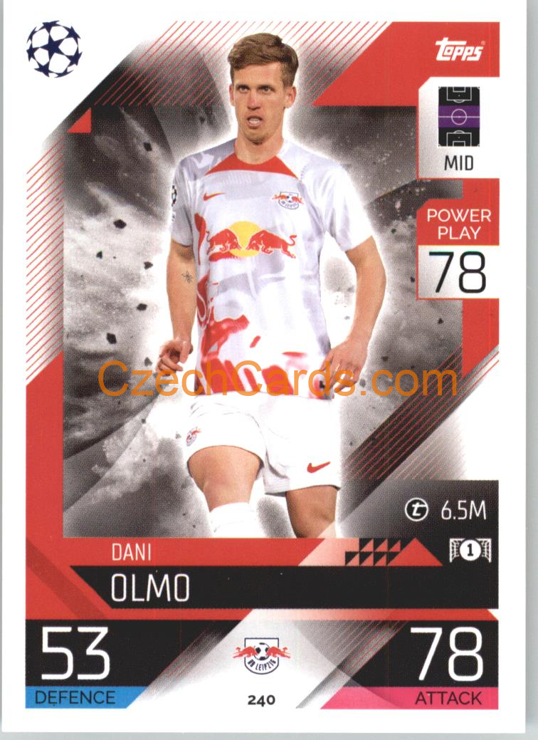 Dani Olmo Topps Match Attax 2022/23 #240