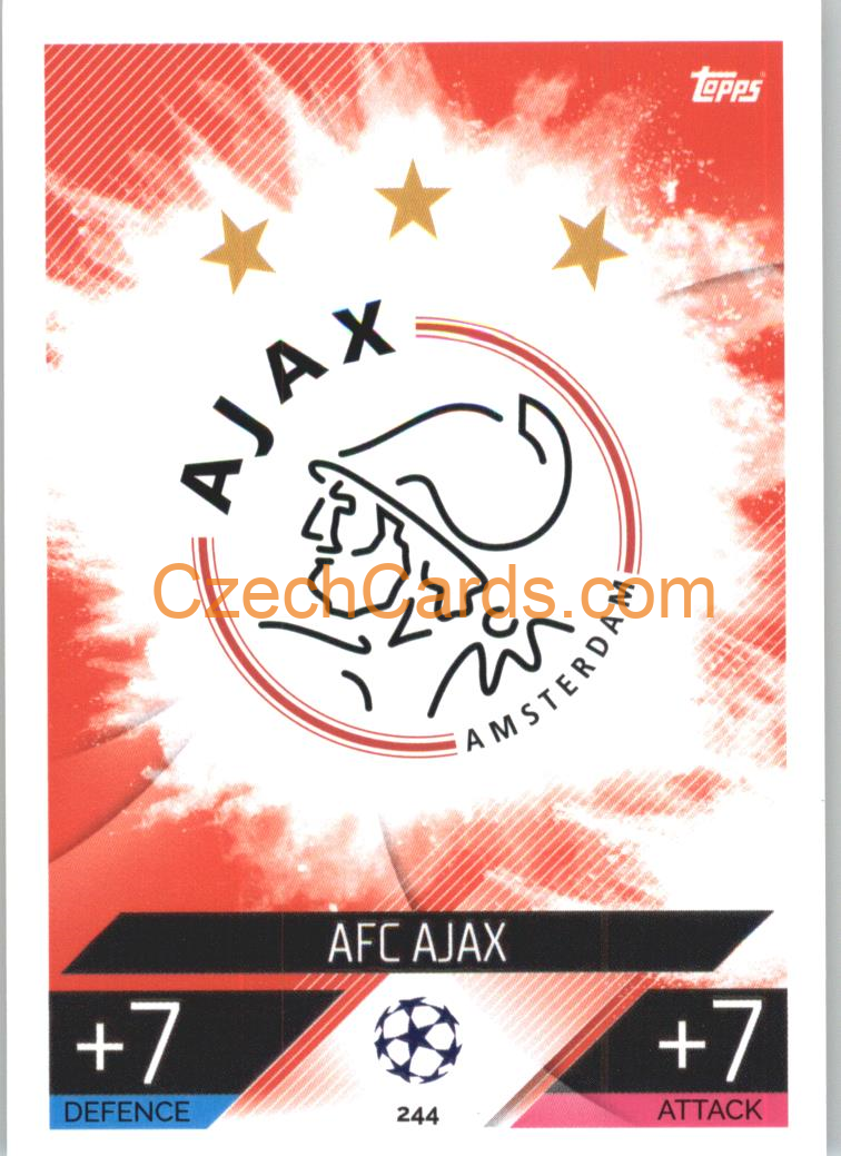 AFC Ajax Team BadgeTopps Match Attax 2022/23 #244