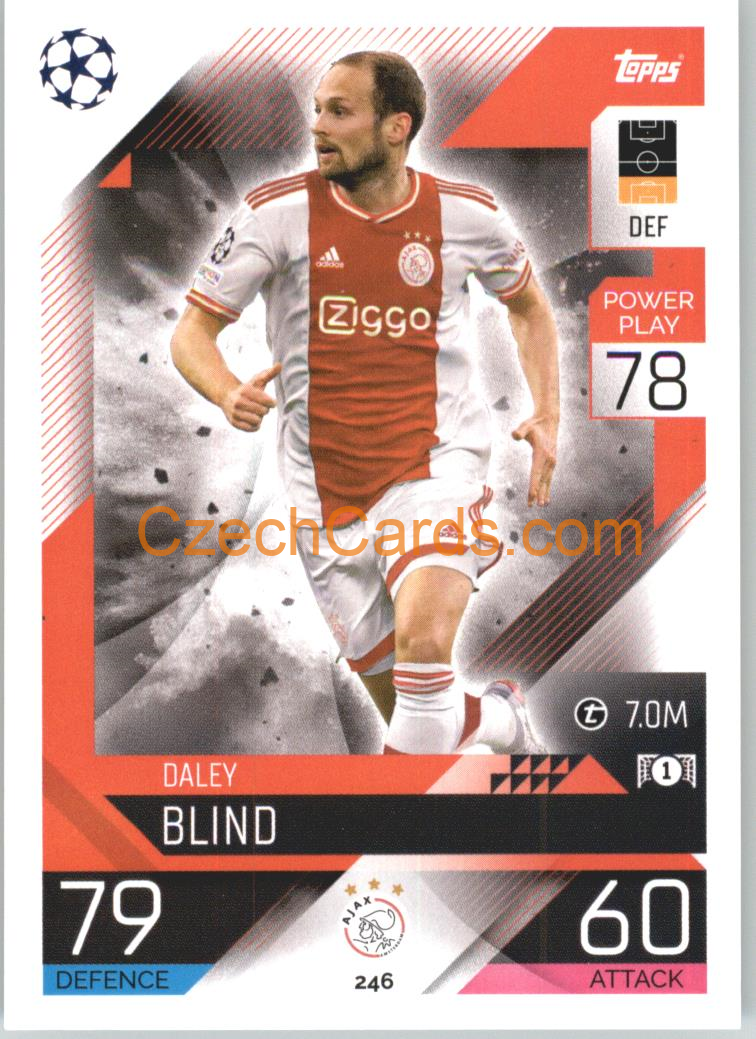Daley Blind Topps Match Attax 2022/23 #246