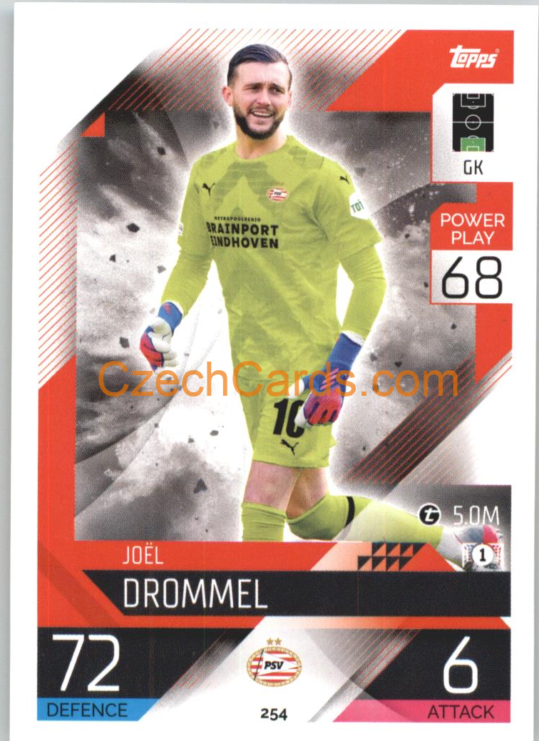 Joël Drommel Topps Match Attax 2022/23 #254