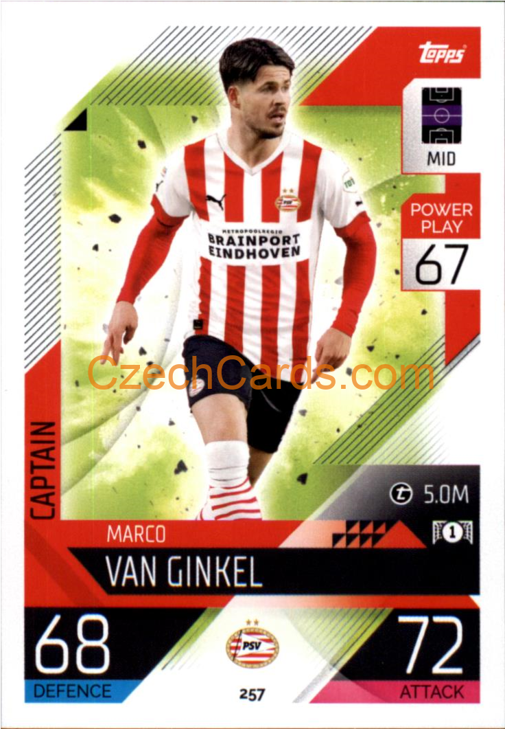 Marco van Ginkel Topps Match Attax 2022/23 #257
