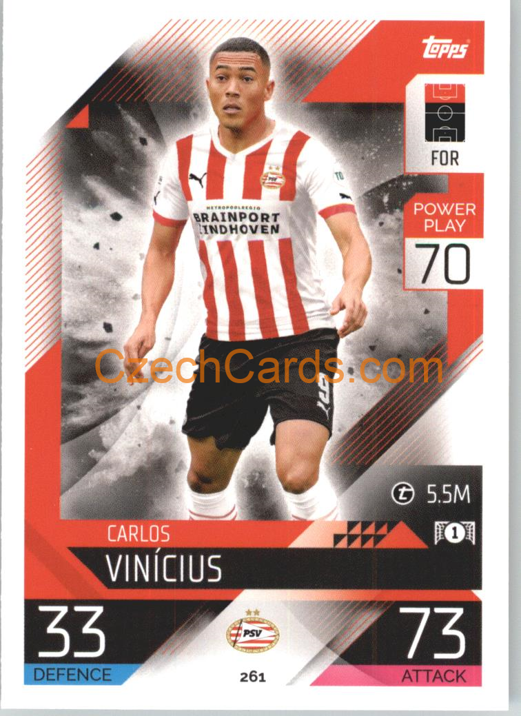 Carlos Vinicius Topps Match Attax 2022/23 #261