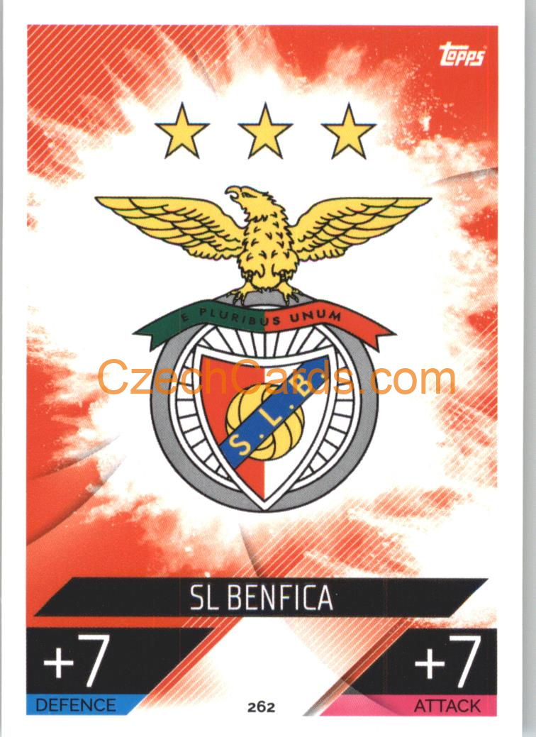 SL Benfica Team Badge Topps Match Attax 2022/23 #262