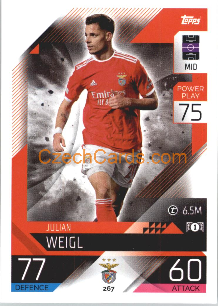 Julian Weigl Topps Match Attax 2022/23 #267