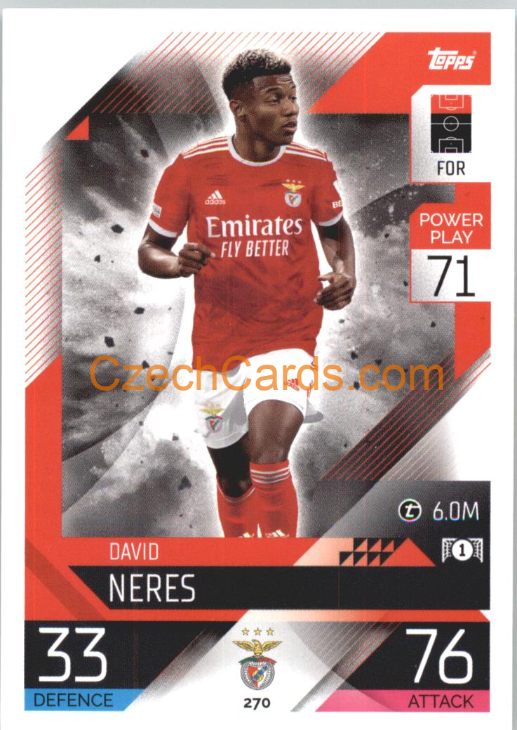 David Neres Topps Match Attax 2022/23 #270