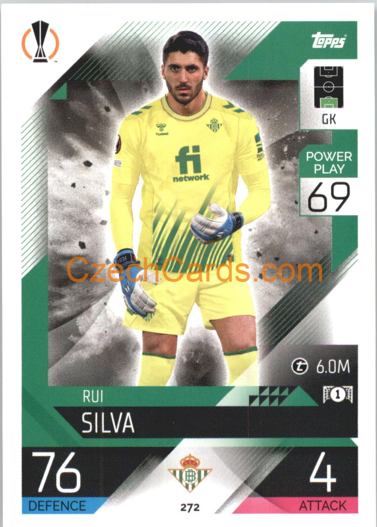 Rui Silva Topps Match Attax 2022/23 #272
