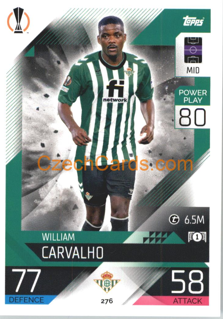William Carvalho Topps Match Attax 2022/23 #276