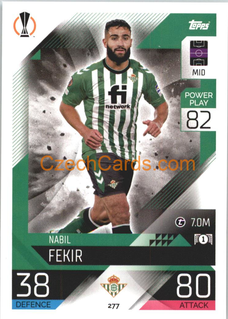 Nabil Fekir Topps Match Attax 2022/23 #277