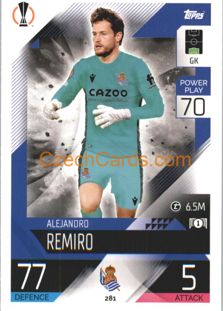 Alejandro Remiro Topps Match Attax 2022/23 #281