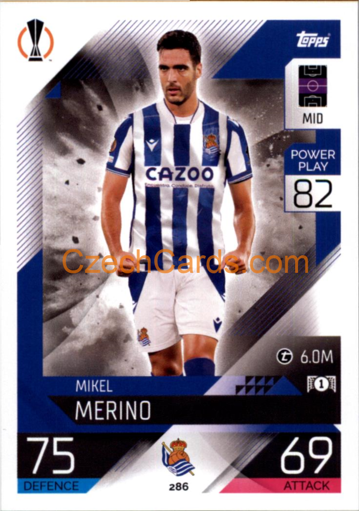 Mikel Merino Topps Match Attax 2022/23 #286