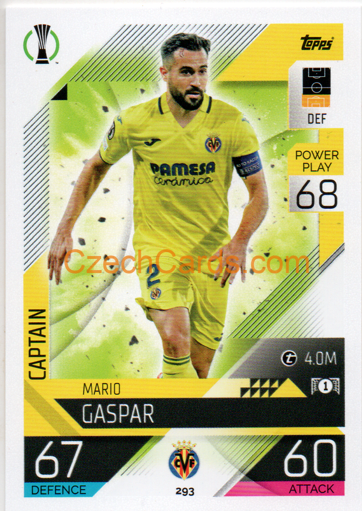 Mario Gaspar Topps Match Attax 2022/23 #293