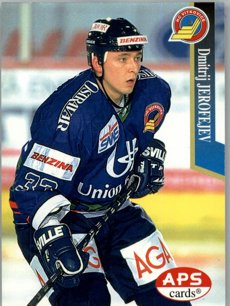 Dmitrij Jerofejev APS 97/98 hokejová karta #129