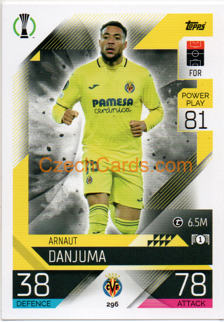 Arnaut Danjuma Topps Match Attax 2022/23 #296