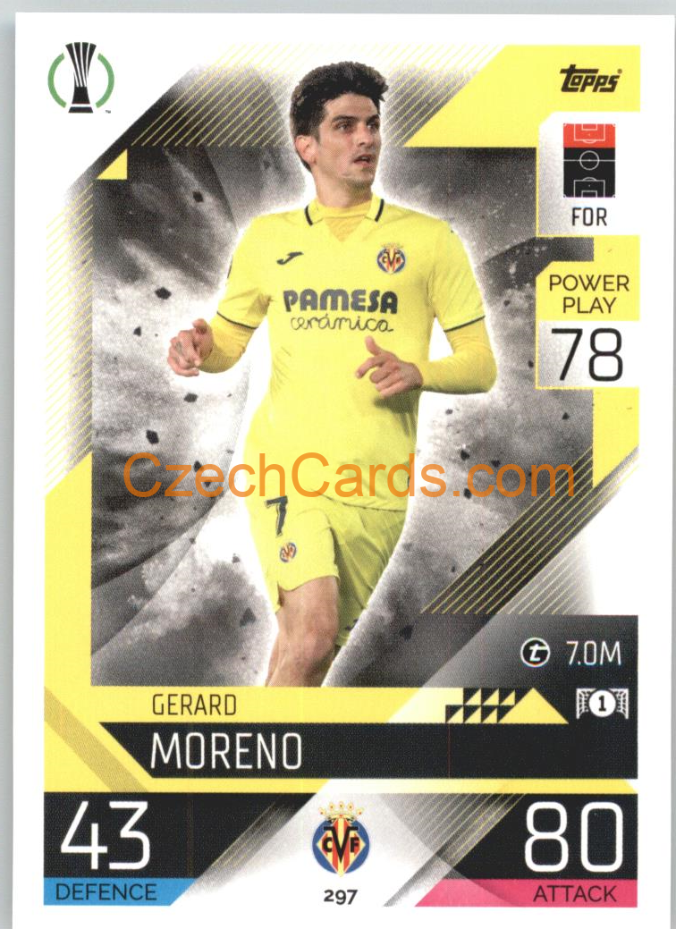 Gerard Moreno Topps Match Attax 2022/23 #297