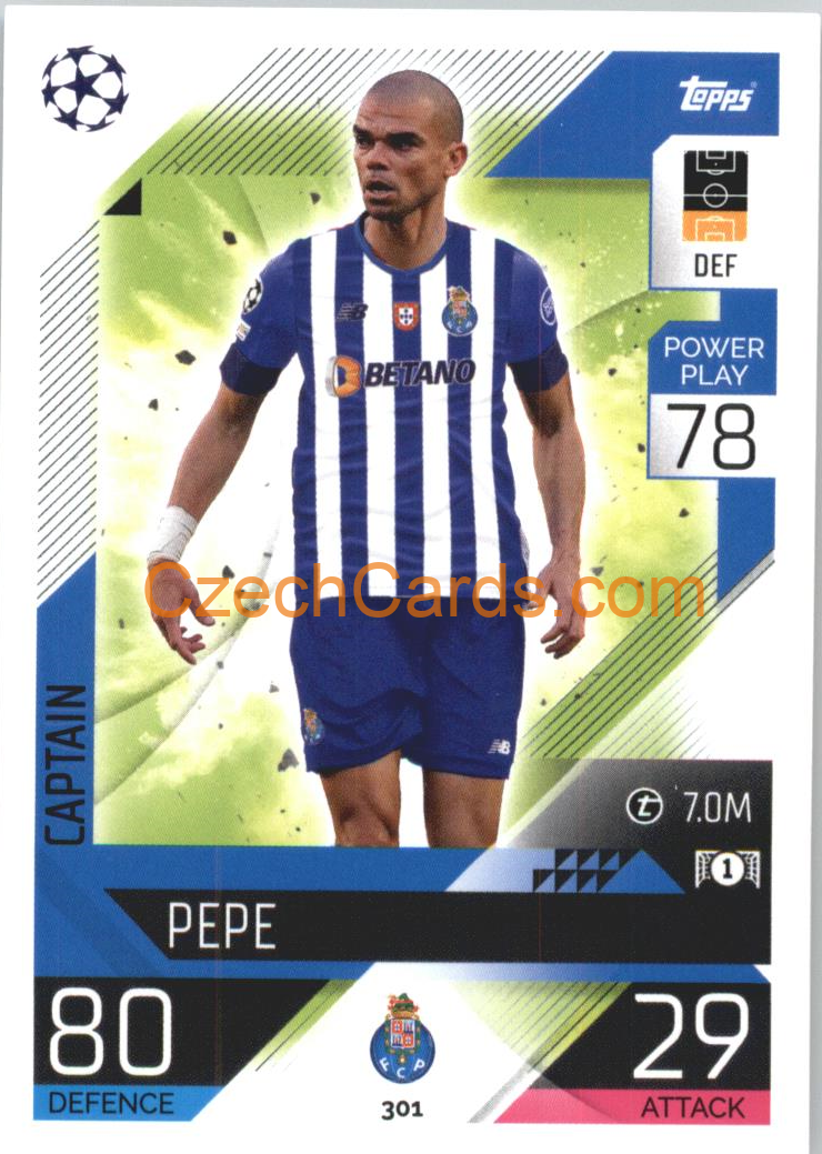 Pepe Topps Match Attax 2022/23 #301