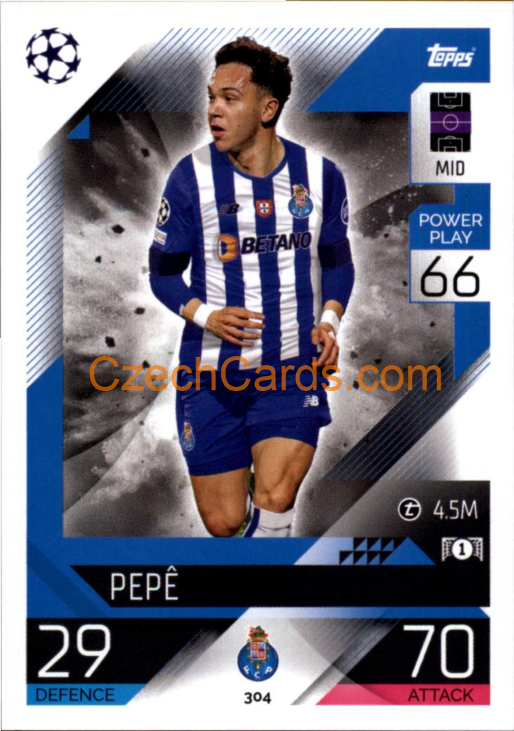 Pepê Topps Match Attax 2022/23 #304
