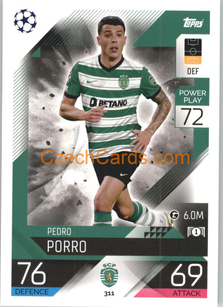 Pedro Porro Topps Match Attax 2022/23 #311