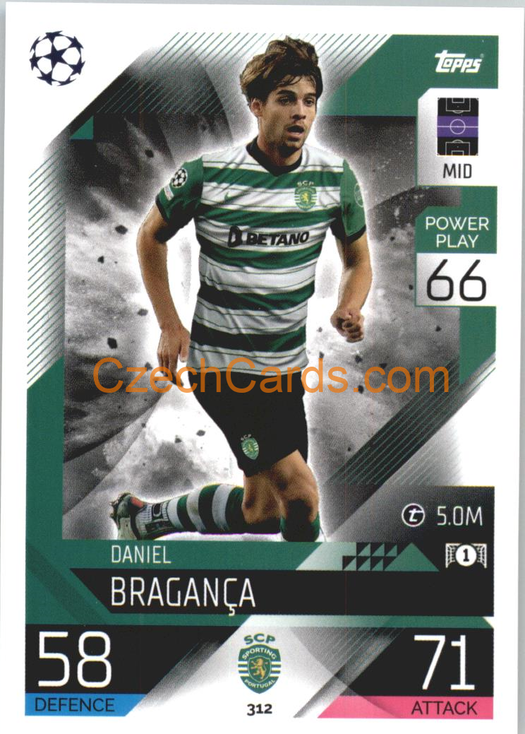 Daniel Bragança Topps Match Attax 2022/23 #312
