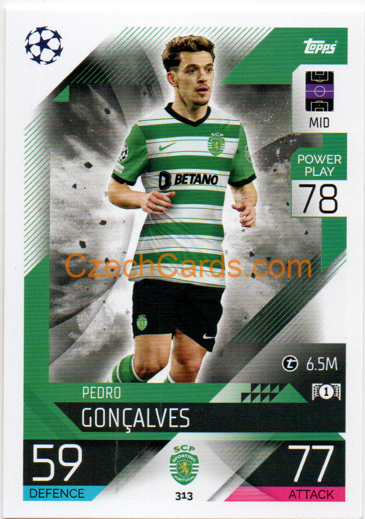 Pedro Goncalves Topps Match Attax 2022/23 #313