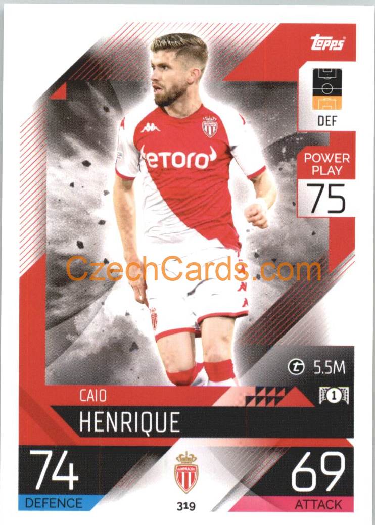 Caio Henrique Topps Match Attax 2022/23 #319