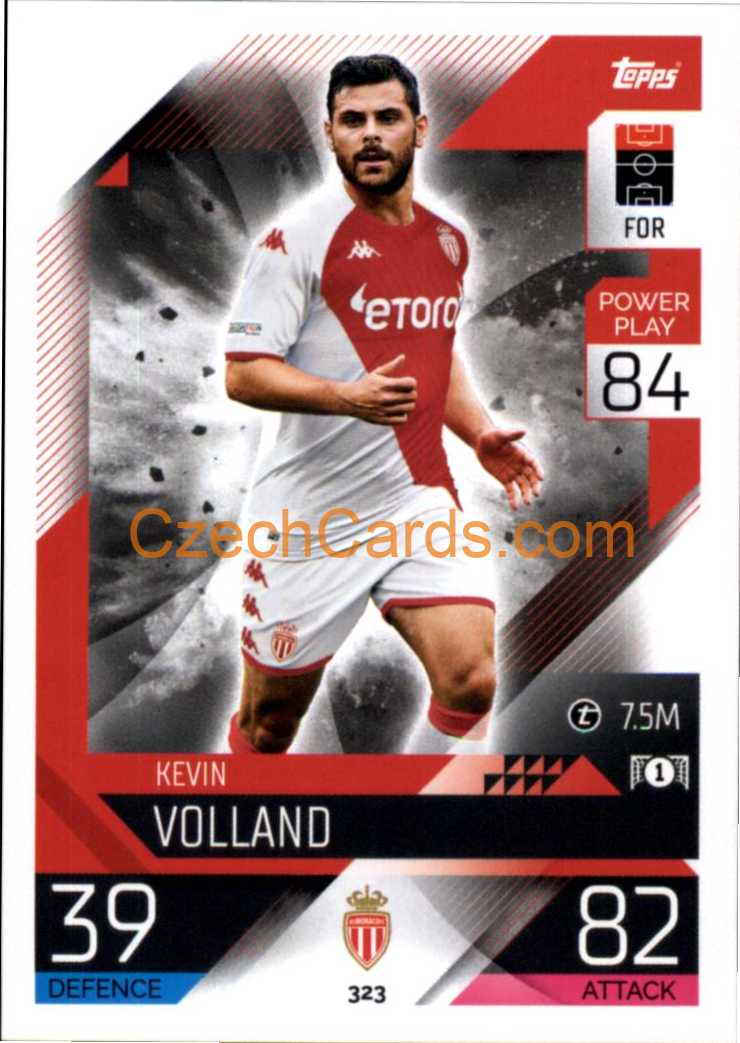 Kevin Volland Topps Match Attax 2022/23 #323