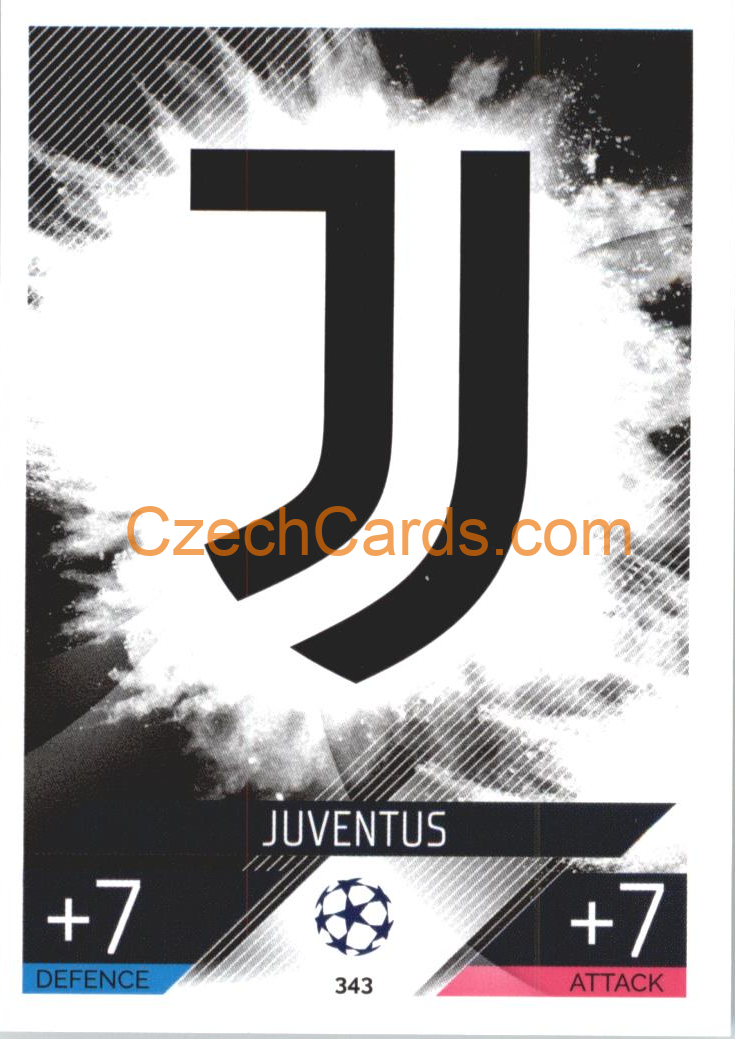 Juventus Team Badge Topps Match Attax 2022/23 #343