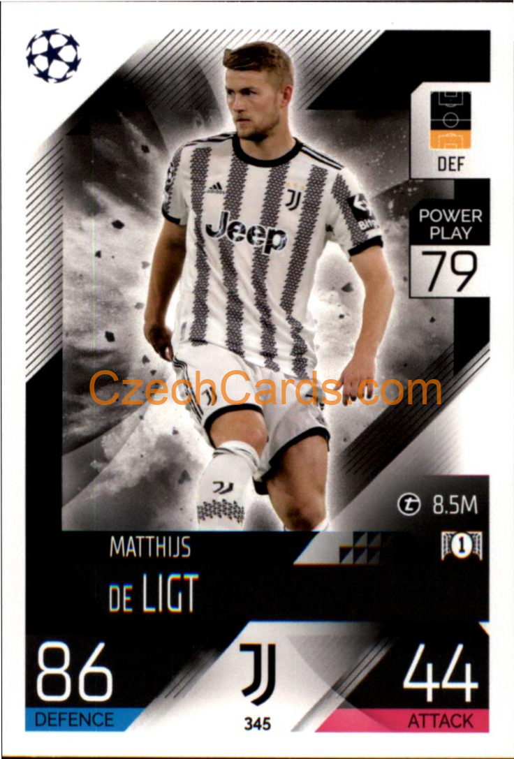 Matthijs de Ligt Topps Match Attax 2022/23 #345