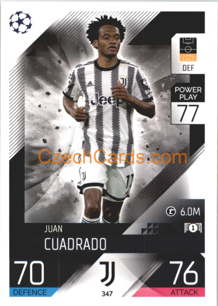 Juan Cuadrado Topps Match Attax 2022/23 #347