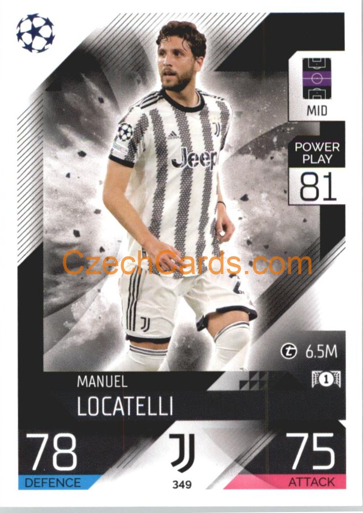 Manuel Locatelli Topps Match Attax 2022/23 #349