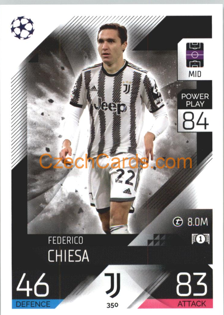 Federico Chiesa Topps Match Attax 2022/23 #350