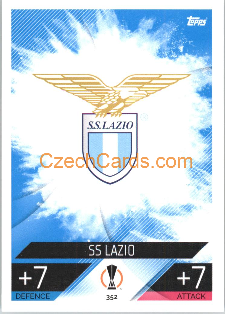 SS Lazio Team Badge Topps Match Attax 2022/23 #352