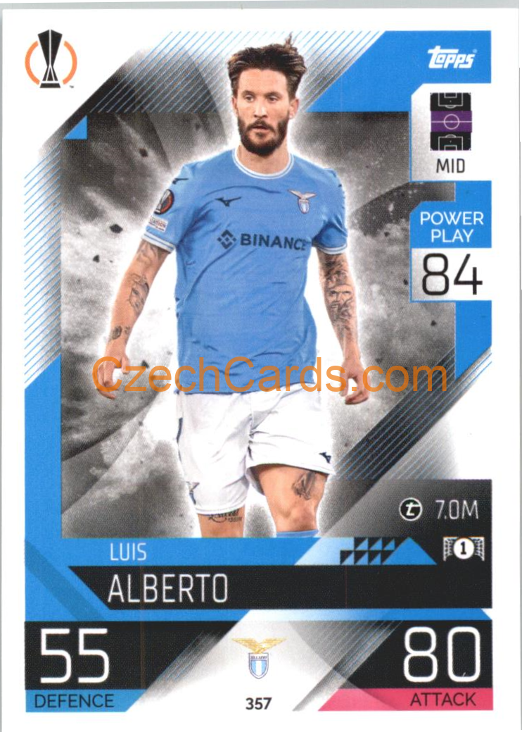 Luis Alberto Topps Match Attax 2022/23 #357